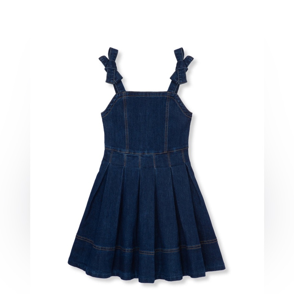 🆕Habitual girls  Fit & Flare Denim Dress, SZ 10 girls